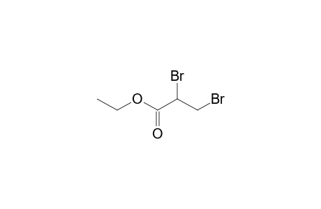 2,3-Dibromo-propionic acid, ethyl ester