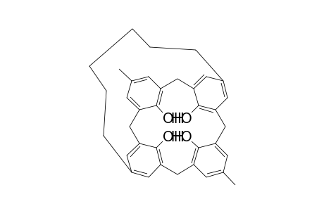 11,23-dimethyl-5,17-hexano-25,26,27,28-tetrahydroxycalix[4]arene