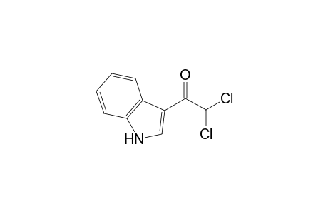 2,2-Bis(chloranyl)-1-(1H-indol-3-yl)ethanone