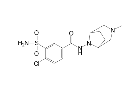 4-CHLORO-N-(3-METHYL-3,8-DIAZABICYCLO[3.2.1]OCTAN-8-YL)-3-SULFAMOYLBENZAMIDE