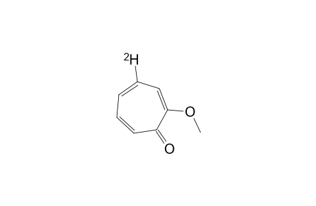 4-DEUTERO-2-METHOXYCYClOHEPTA-2,4,6-TRIEN-1-ONE