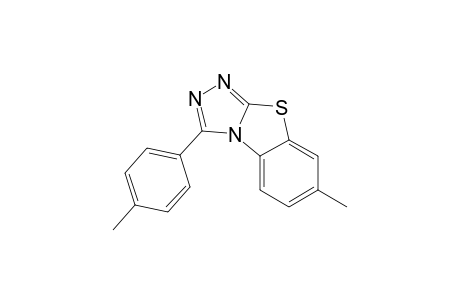 6-Methyl-1-(4-methylphenyl)-[1,2,4]triazolo[3,4-b][1,3]benzothiazole