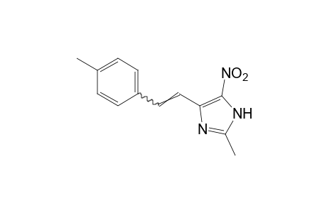 2-methyl-4-(p-methylstyryl)-5-nitroimidazole