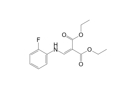 [(o-fluoroanilino)methylene]malonic acid, diethyl ester