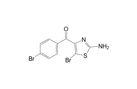 2-amino-5-bromo-4-thiazolyl p-bromophenyl ketone