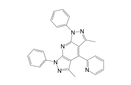 3,5-DIMETHYL-1,7-DIPHENYL-4-(2-PYRIDYL)-1H,7H-BISPYRAZOLO-[3,4-B:4',3'-E]-PYRIDINE