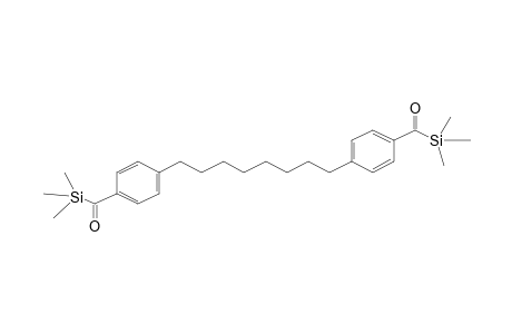 Octane, 1,8-bis[4-(trimethylsilylcarbonyl)phenyl]-