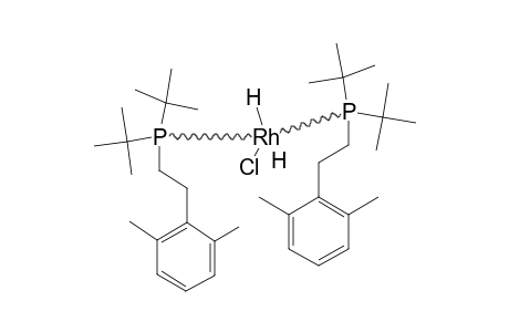 [RH-CL-(H)(2)-[(T-BU)(2)-PCH2CH2C6H3-2,6-ME2-KAPPA-P](2)]