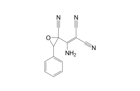 2-[Amino(2-cyano-3-phenyloxiran-2-yl)methylidene]malononitrile