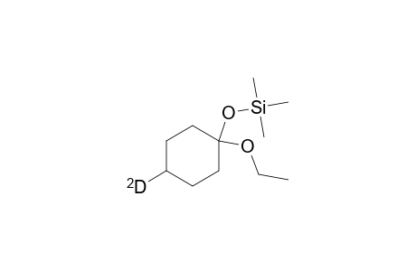 4-Ethoxy-4-D-cyclohexanol TMS ether