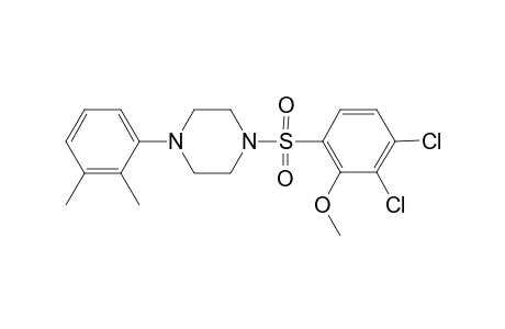 1-(3,4-dichloro-2-methoxy-phenyl)sulfonyl-4-(2,3-dimethylphenyl)piperazine