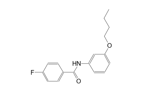 benzamide, N-(3-butoxyphenyl)-4-fluoro-