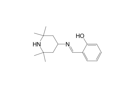 2-((E)-[(2,2,6,6-Tetramethyl-4-piperidinyl)imino]methyl)phenol