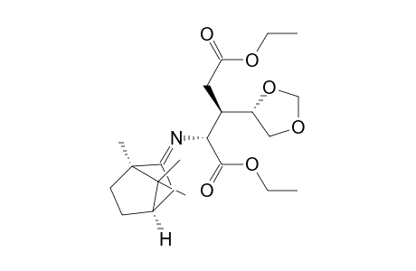 Diethyl N-[(1R,4R)-2-Bornylidene]-3-[(S)-1,3-dioxolan-4-yl]-(2R,3R)-glutamate