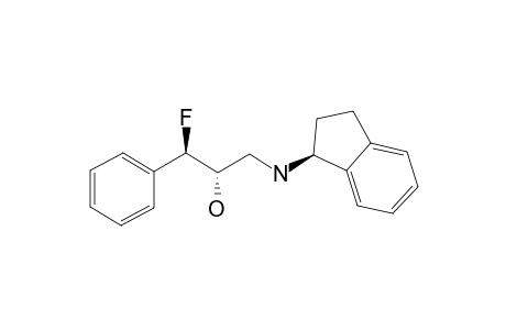 (1R,2S)-3-[(S)-INDAN-1'-AMINO]-1-FLUORO-1-PHENYLPROPAN-2-OL