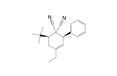 COMPOUNND-#5D;CIS-6-TERT.-BUTYL-1,1-DICYANO-4-ETHYL-2-PHEYLCYCLOHEX-3-ENE