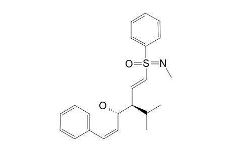 (-)-(1E,5Z)-(3S,4R)-4-ISOPROPYL-6-[(S)-N-METHYL-S-PHENYL-SULFONIMIDOYL]-1-PHENYL-HEXA-1,5-DIEN-3-OL