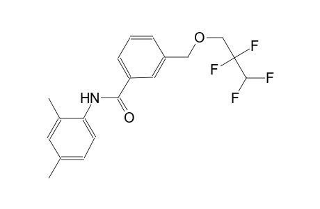 N-(2,4-dimethylphenyl)-3-[(2,2,3,3-tetrafluoropropoxy)methyl]benzamide