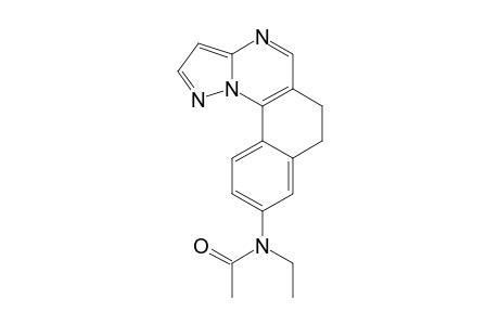 9-[(N-ACETYL-N-ETHYL)-AMINO]-6,7-DIHYDROBENZO-[H]-PYRAZOLO-[1,5-A]-QUINAZOLINE