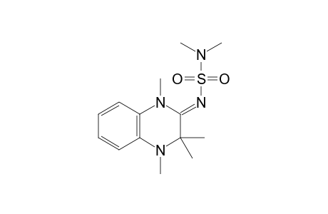 2(1H)-Quinoxalinimine, 3,4-dihydro-1,3,3,4-tetramethyl-N-[(dimethylamino)sulfonyl]-