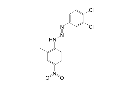 1-(3,4-Dichlorophenyl)-3-(2-methyl-4-nitrophenyl)triazene