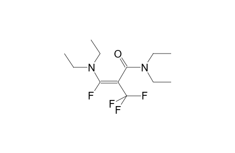 N,N-DIETHYL-ALPHA-TRIFLUOROMETHYL-BETA-DIETHYLAMINO-BETA-FLUOROACRYLAMIDE