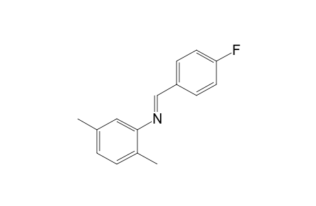 N-(p-fluorobenzylidene)-2,5-xylidine