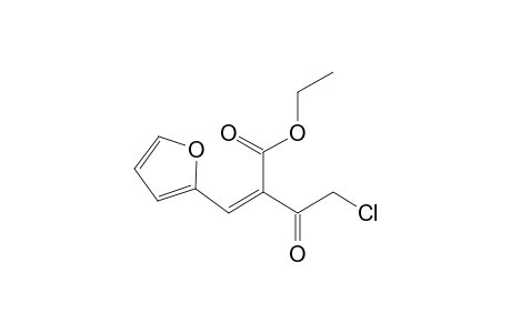 ETHYL-(Z)-2-CHLOROACETYL-3-(2'-FURANYL)-PROPENOATE;(Z)-MINOR-ISOMER