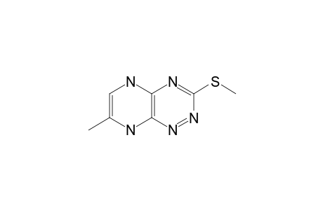 5,8-DIHYDRO-7-METHYL-3-METHYLTHIO-PYRAZINO-[2,3-E]-1,2,4-TRIAZIN