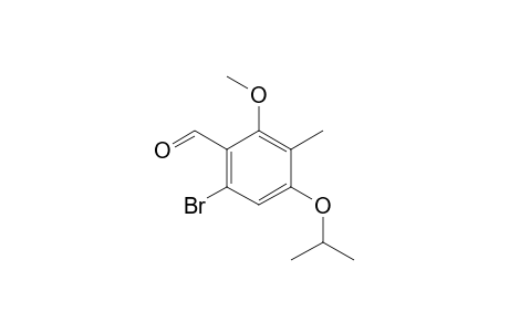 6-bromo-2-methoxy-3-methyl-4-propan-2-yloxybenzaldehyde