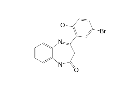 1,3-Dihydro-4-(5-bromo-2-hydroxyphenyl)-2H-1,5-benzodiazepin-2-one