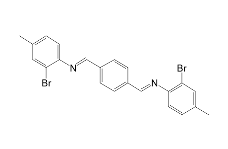 N,N'-(p-phenylenedimethylidyne)bis[2-bromo-p-toluidine]