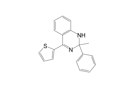 2-Methyl-2-phenyl-4-(2-thienyl)-1H-quinazoline