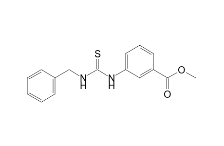 m-(3-benzyl-2-thioureido)benzoic acid, methyl ester