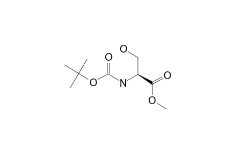 N-(tert-Butoxycarbonylamino)-L-serine methyl ester