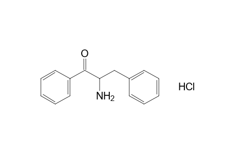 2-amino-3-phenylpropiophenone, hydrochloride