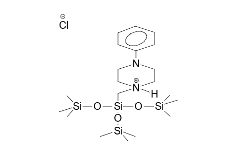 TRIS(TRIMETHYLSILYLOXY)(N-PHENYLPIPERAZINOMETHYL)SILANE HYDROCHLORIDE