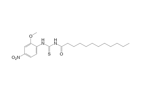 1-lauroyl-3-(2-methoxy-4-nitrophenyl)-2-thiourea