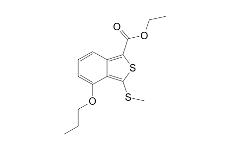 3-(methylthio)-4-propoxy-2-benzothiophene-1-carboxylic acid ethyl ester