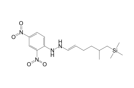 2-[(trimethylsilyl)methyl]-5-{[(2',4'-dinitrophenylamino)amino]methylene}pentane