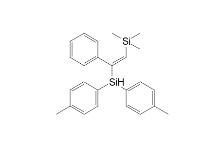 (E)-(2-(Di-p-tolylsilyl)-2-phenylvinyl)trimethylsilane