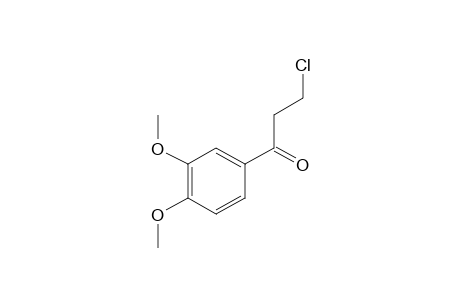 3-chloro-3',4'-dimethoxypropiophenone