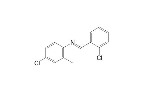 4-chloro-N-(o-chlorobenzylidene)-o-toluidine