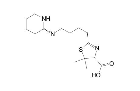 (R)-5,5-Dimethyl-2-[4-(piperidine-2-ylideneamino)-butyl]-4,5-dihydro-1,3-thiazole-4-carboxylic Acid