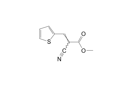 alpha-cyano-2-thiopheneacrylic acid, methyl ester