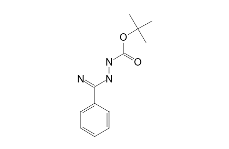 TERT.-BUTYL-N'-(IMINO-(PHENYL)-METHYL)-HYDRAZINE-CARBOXYLATE