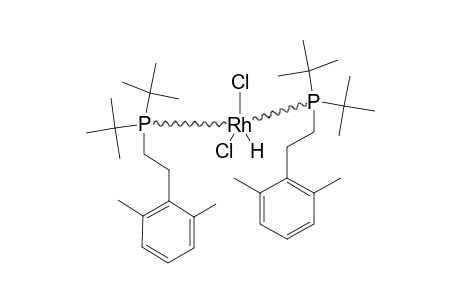 [RH-CL(2)-(H)-[(T-BU)(2)-PCH2CH2C6H3-2,6-ME2-KAPPA-P](2)]