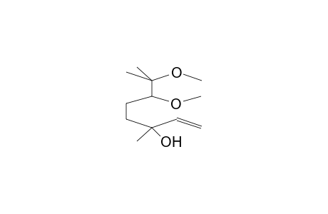 3,7-DIMETHYL-6,7-DIMETHOXY-1-OCTEN-3-OL (DIASTEREOMER MIXTURE)