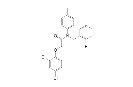 2-(2,4-Dichlorophenoxy)-N-(2-fluorobenzyl)-N-(p-tolyl)acetamide