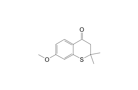 2,3-DIHYDRO-7-METHOXY-2,2-DIMETHYL-4H-1-BENZOTHIOPYRAN-4-ONE